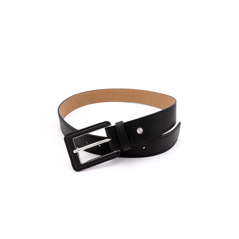 6983 Women's 1.5 Inch Leather Belt, Stylish Fashion Accessory For Everyday